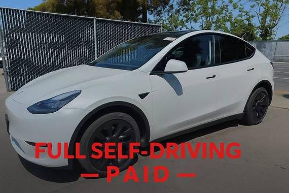 TESLA MODEL Y 2022 7SAYGDEE2NF504409 image